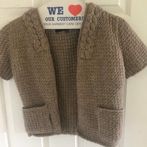 Gray/tan alpaca and wool sweater - Rachel Comey